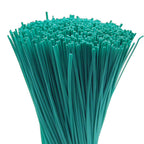100PCS Gardening Cable Ties Reusable Oblate Iron Wire Twist Tie for Flower Plant Climbing Vines Multifunction Coated Fix Strings