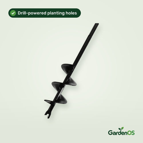 GardenOS garden auger spiral drill bit